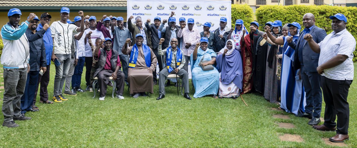 Today, we officially welcomed Hassan Morowa, the aspiring Gubernatorial Candidate for Tana River County, to the Safina Party.

This marks yet another strong step in building a purposeful movement grounded in integrity, purpose, and economic justice for all Kenyans. We remain