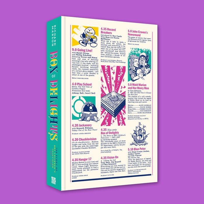 squarewindowpod's tweet image. NEW EP OUT WEDS 12 NOV! Featuring TV director, producer and former Blue Peter editor Richard Marson discussing the last-ever Rentaghost with @SamiraAhmedUK  and @grahamkw, and his ace new book from Ten Acre Books, Box of Delights: The Story of BBC Children's Television