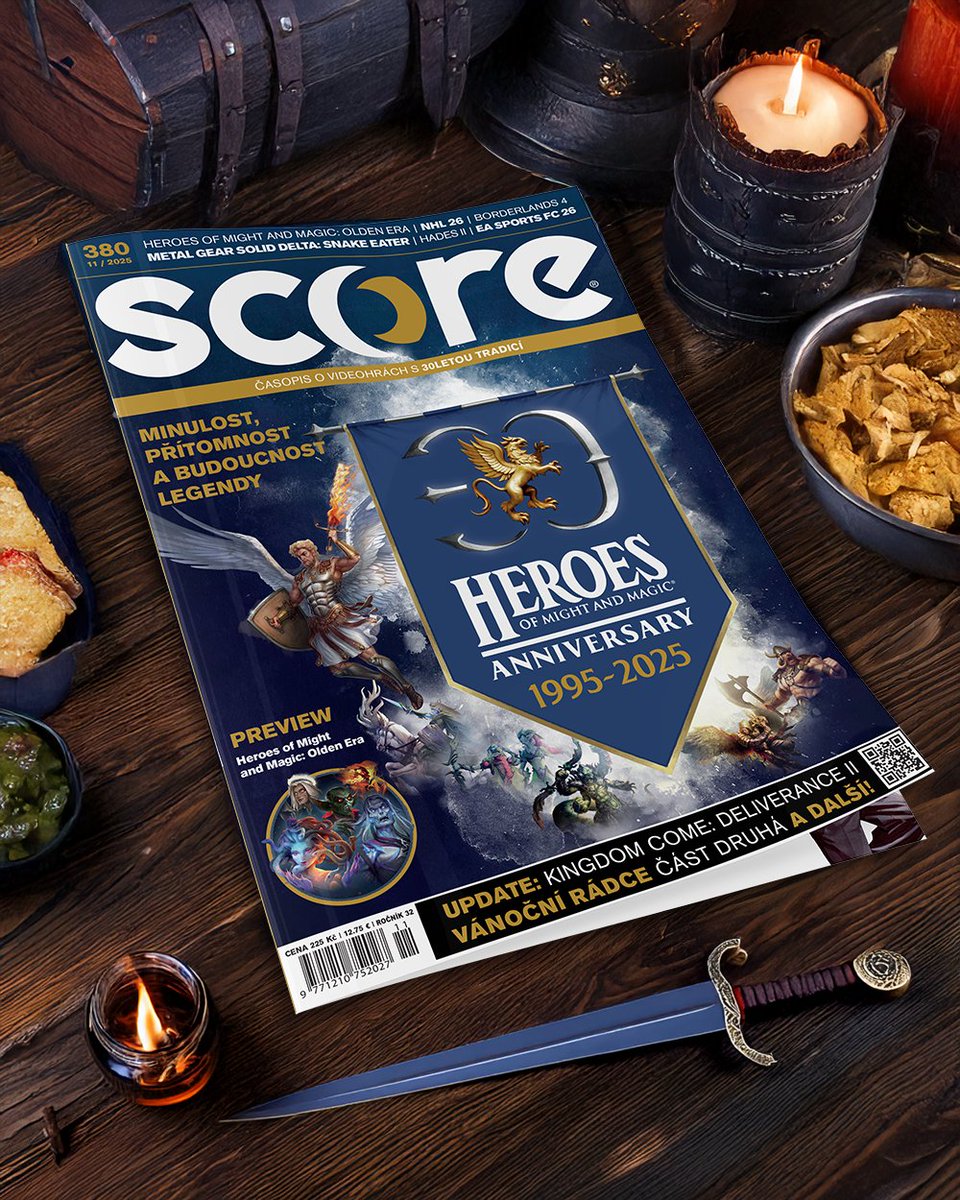 ScoreCZ's tweet image. SCORE 380 v prodeij -&amp;gt;  send.cz/casopis/344/sc…