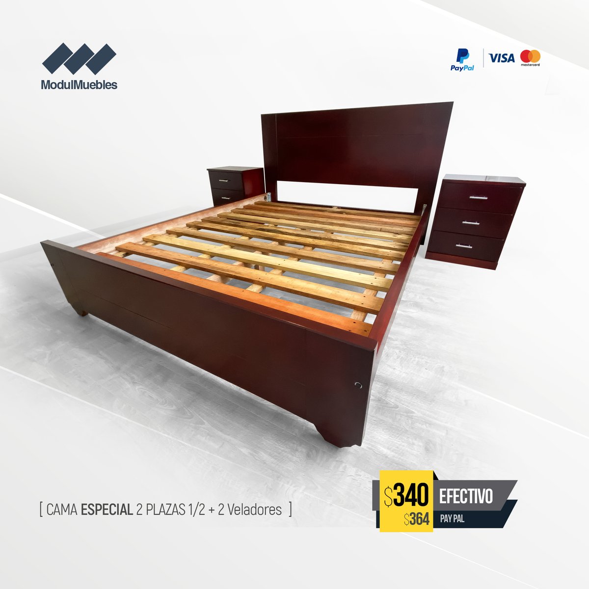 ModulMuebles's tweet image. 🪵 MUEBLES DE MADERA A PRECIO DE FÁBRICA 🔥
🌳 100% Madera garantizada
Copal Blanco · Copal Rosado · Canelo
🏠 Fábrica: Vía Cuenca – Gualaceo, km 25
📲 Catálogo: wa.me/c/593984755709
🌐 modulmuebles.com
📞 098 475 5709
#ModulMuebles