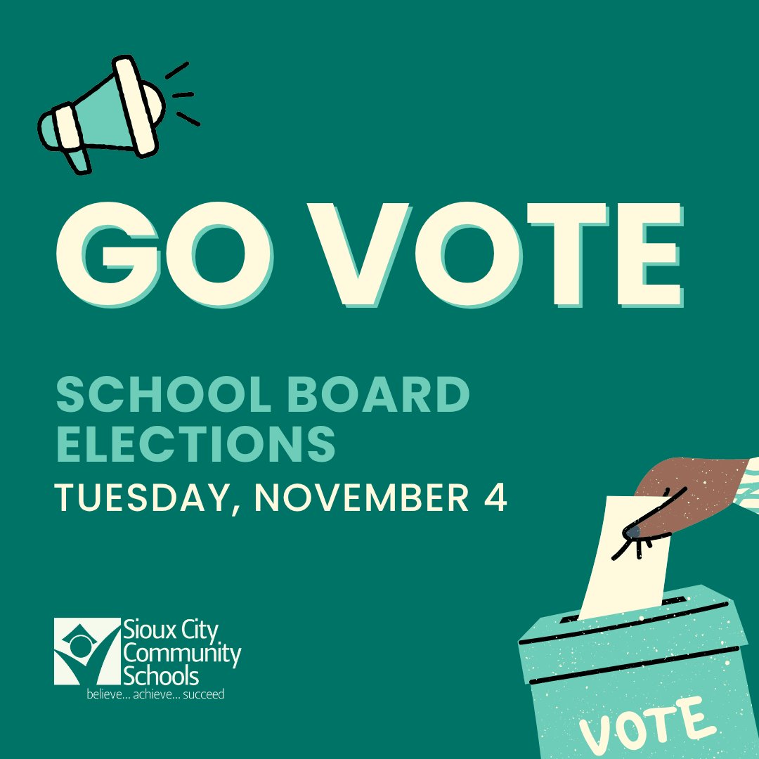 Today is Election Day!

We encourage all eligible voters to participate in today's school board election and be part of the conversation that matters most—our students’ success.