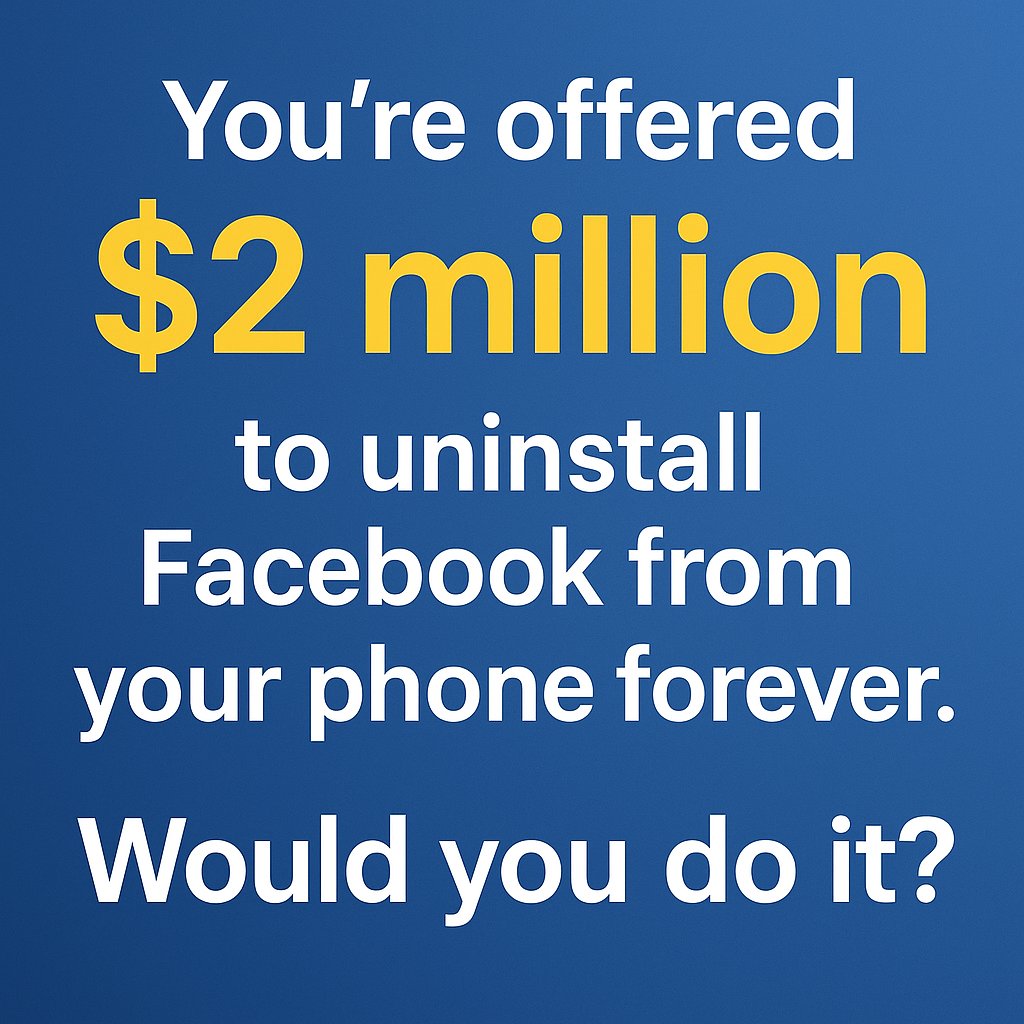 oelma__'s tweet photo. $2M or Facebook? https://t.co/0AUtQeDEkt