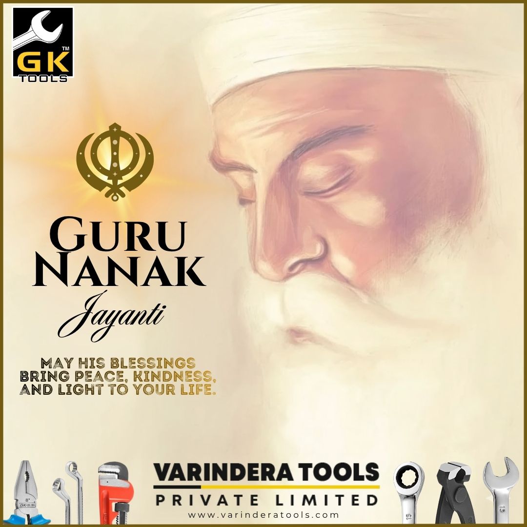 Varindera_Tools's tweet image. ✨ Happy Guru Nanak Jayanti!

May Guru Nanak Dev Ji’s teachings inspire peace, kindness &amp;amp; light in every heart. 🌼

Let’s walk on the path of truth &amp;amp; compassion. 🙏

Team Varindera Tools Pvt. Ltd.

🔧 varinderatools.com
#GuruNanakJayanti #GuruNanakDevJi #VarinderaTools