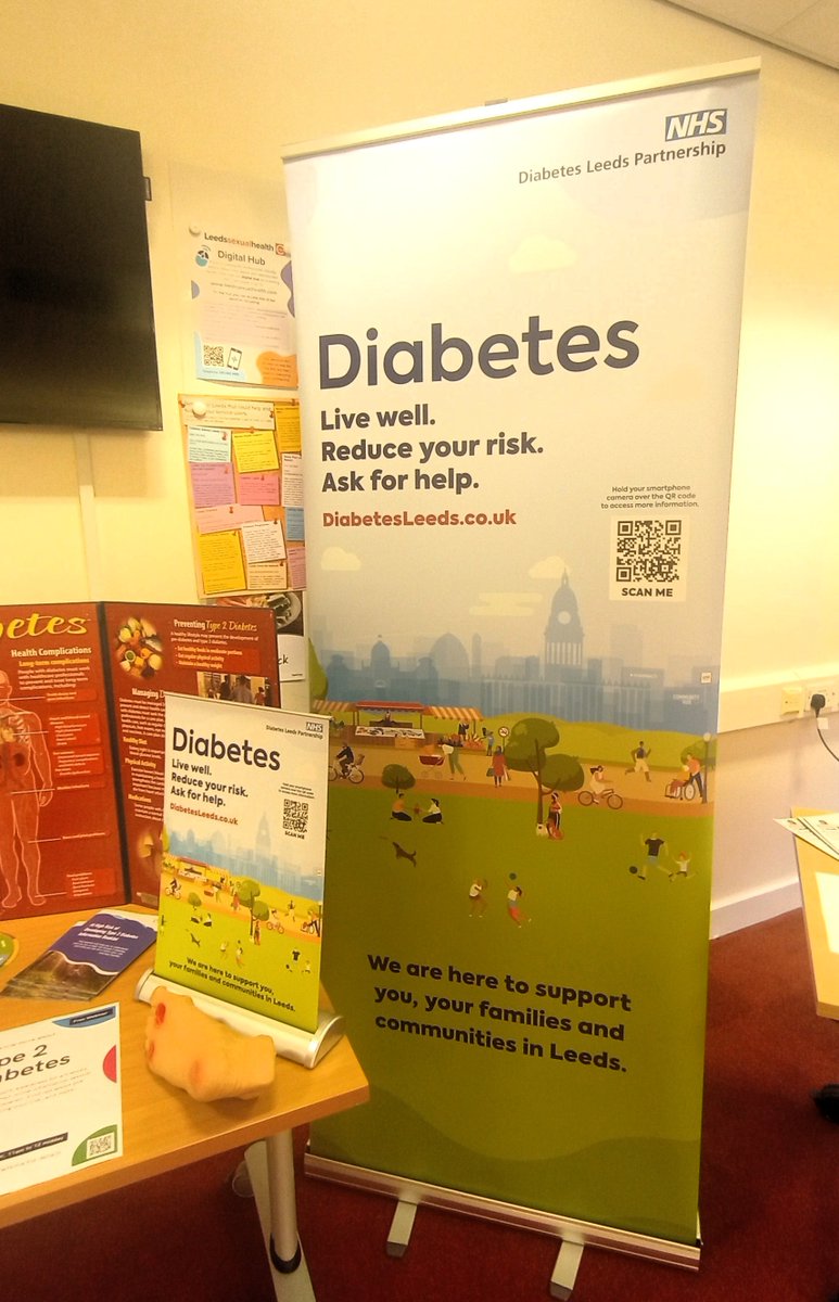 PHRCLeeds's tweet photo. World Diabetes Day is on 14 November. The Diabetes Leeds website is a central source of all diabetes information in Leeds. You can find information on reducing your risk of, and managing, type 2 diabetes and where to go for more support. Free resources also available at the PHRC! https://t.co/D4u6RqWMz5
