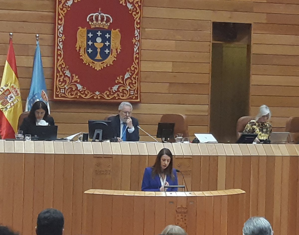 Pleno do <a href="/Par_Gal/">Parlamento Galicia</a> . A Xunta cifra en preto de 119.000 hectáreas a superficie queimada en Galicia no que vai de 2025.