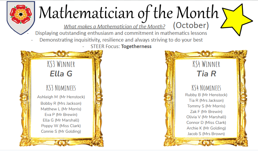 TMBS Maths Dept tweet media