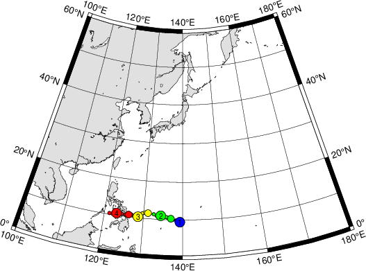 ushurricanebot's tweet photo. #Typhoon #Kalmaegi located at 10.3N, 121.3E. Maximum windspeed is 65 kts. https://t.co/DQ2LBpBQ7F #typhoon https://t.co/l7YrpRJ0Yk