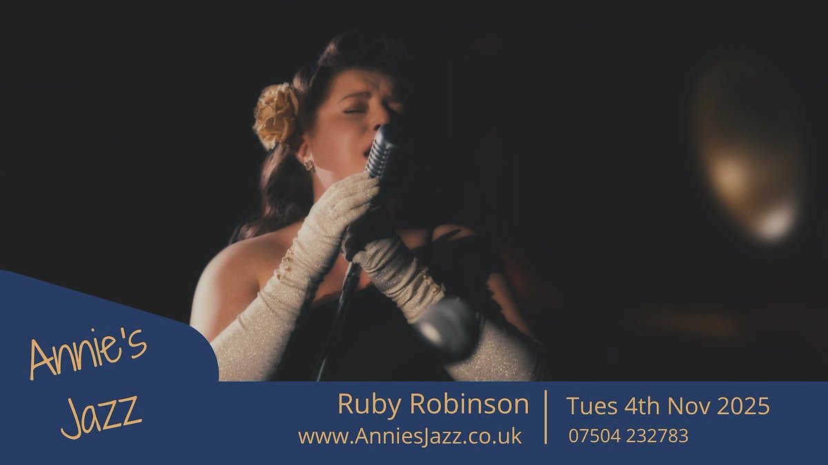 rubythejazzdiva's tweet image. 📣 TONIGHT 📣

Where?
Annie’s Jazz Club hosted at Chalkwell Park Rooms, Essex

When? 
TONIGHT
Doors/Dining: 18:00
Music: 20:00

Who?
🎙️- Yours Truly
🎺 - Graham Hunter
🎹 - Alex Liu
🎸 - Hannah Pashley
🥁 - Steve Robinson

Tickets?
anniesjazz.co.uk/events/the-rub…

SEE YOU THERE!✨
R 💋