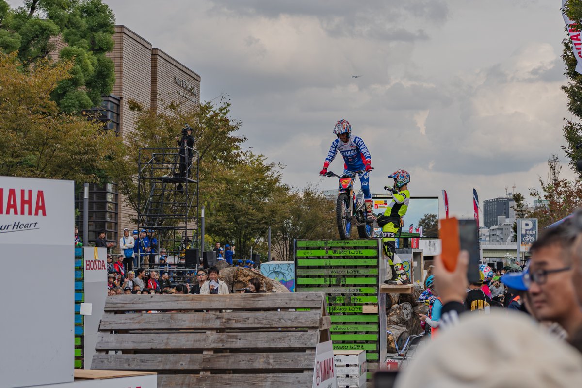 syaoron_cub's tweet image. 勝利への大ジャンプ！！
チャンピオンおめでとございます！！🏆
めっちゃすごかった〜😆
＃黒山健一
 #CityTrialJapan