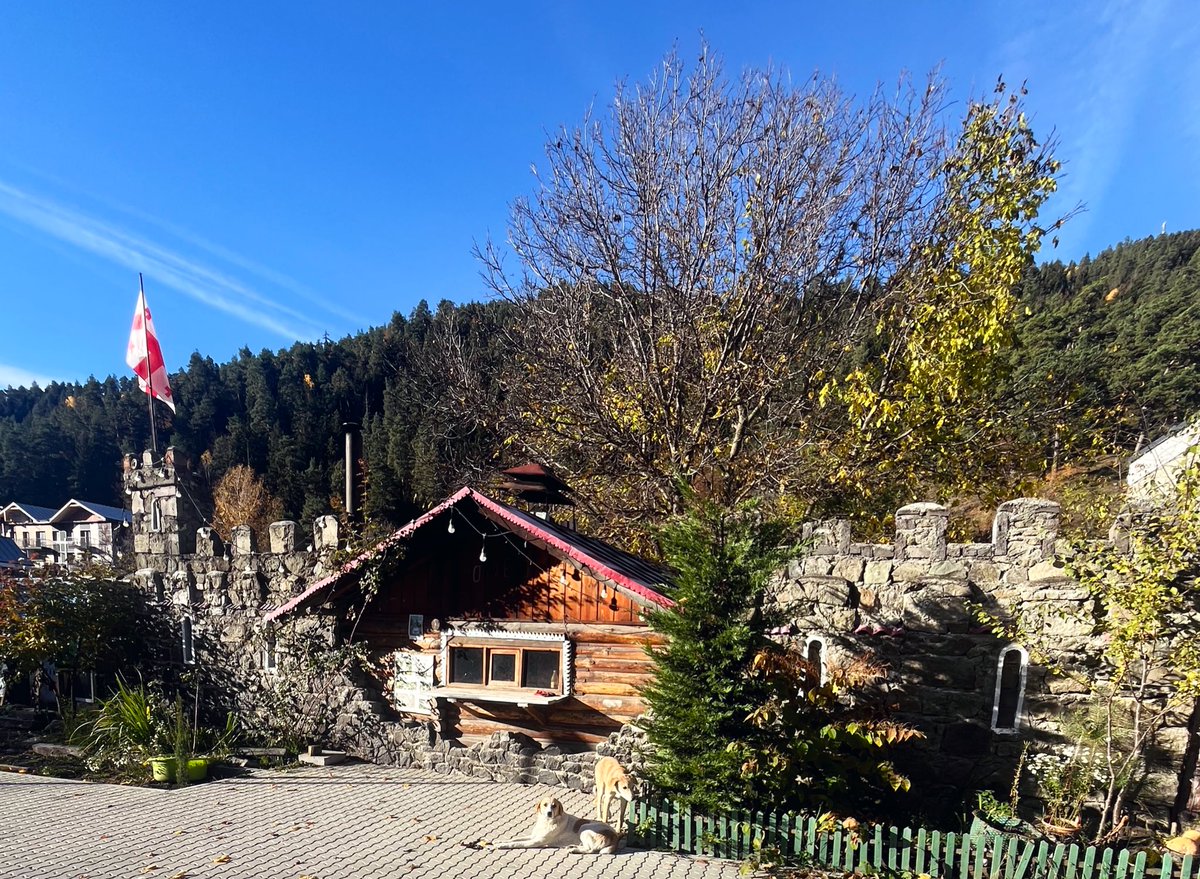 Abastumani hat einzigartige Holzhäuser und eine private Burg… viele Mosaik aus der russischen Zeit. 

Ab 2027 wird die Stadt Co2 frei. Nur noch EV/Elektro Autos in der Stadt erlaubt. Ausserhalb werden grosse Parkplätze errichtet. Luftkurort.

#HofMarani