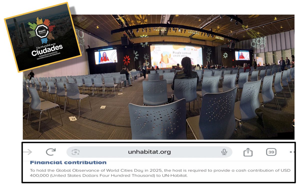 Y así se acabaron los CUATROCIENTOS MIL DÓLARES que le pagamos 
a Naciones Unidas para que nos dijeran que somos “ciudad Inteligente” ¿Triste, no?