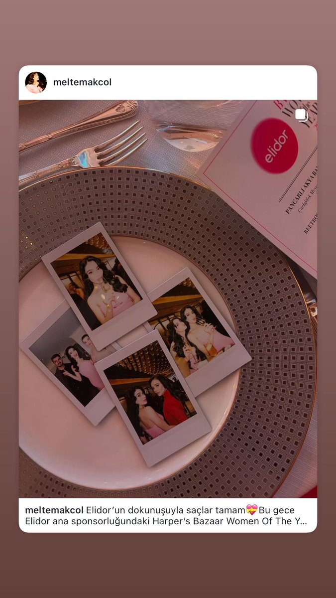 📸 || #MeltemAkçöl via instagram story