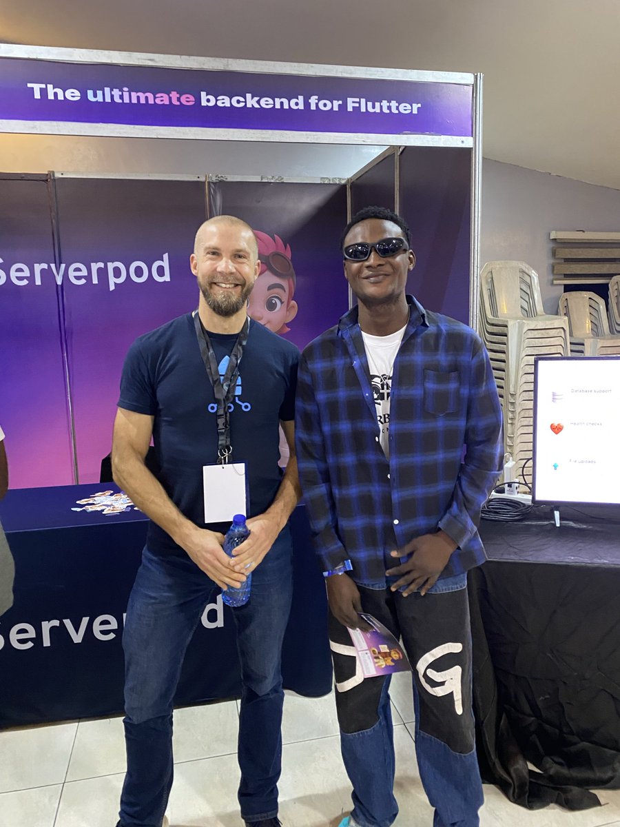 sirvicedge's tweet image. It was a wonderful experience at the #FlutterBytesConference2025 
I met an amazing and wonderful set of people with great minds @viktorlidholt @ShuregDenisov . It was really nice to have attended the conference.
#Tech_is_the_future
#Fluttertheframeworkofthefuture
LG!! 🚀