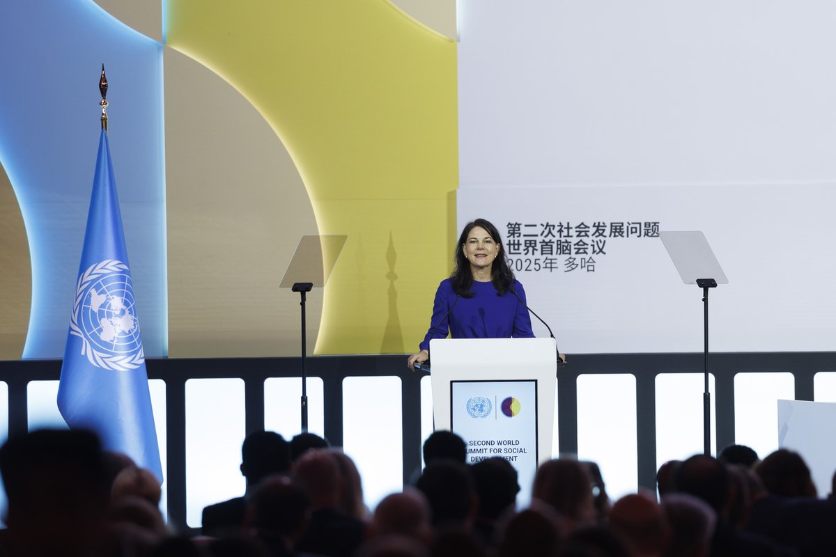 QNAEnglish's tweet image. #World_Summit_for_Social_Development
#UNGA 80th Session President: #Doha Political Declaration Crucial Step towards Achieving Inclusive Social Development #QNA
bit.ly/4hGL0n7