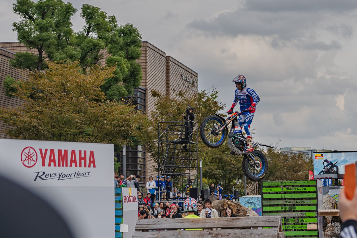 syaoron_cub's tweet image. 勝利への大ジャンプ！！
チャンピオンおめでとございます！！🏆
めっちゃすごかった〜😆
＃黒山健一
 #CityTrialJapan