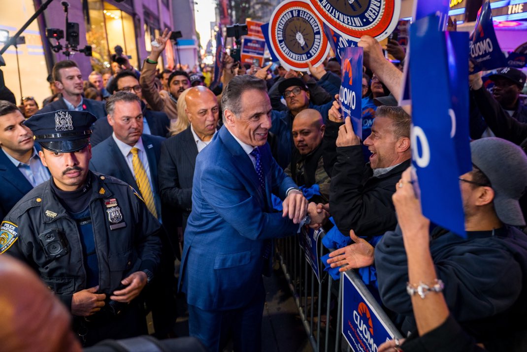 ThePrinceMagus's tweet photo. It’s Election Day! You know what that means.

If you’re in NYC, I hope you vote for experience, vision, and unity. I hope you vote for the man who can fix the entire democrat party. I hope you vote for Andrew Cuomo!

#VoteForCuomo https://t.co/BvymFSwCud