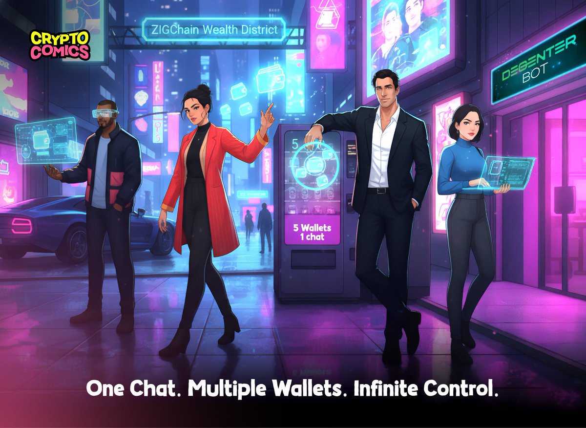 We’re proud of what our builders build ⚡

$ZIG degens can now manage up to 5 wallets directly on <a href="/DegenTer_Bot/">DegenTer | Bot</a>, no need to jump between tabs anymore.

Just one chat doing it all: create, view, and 
manage your wallets with ease 🔥

Explore it here 👉 t.me/DegenTerBot