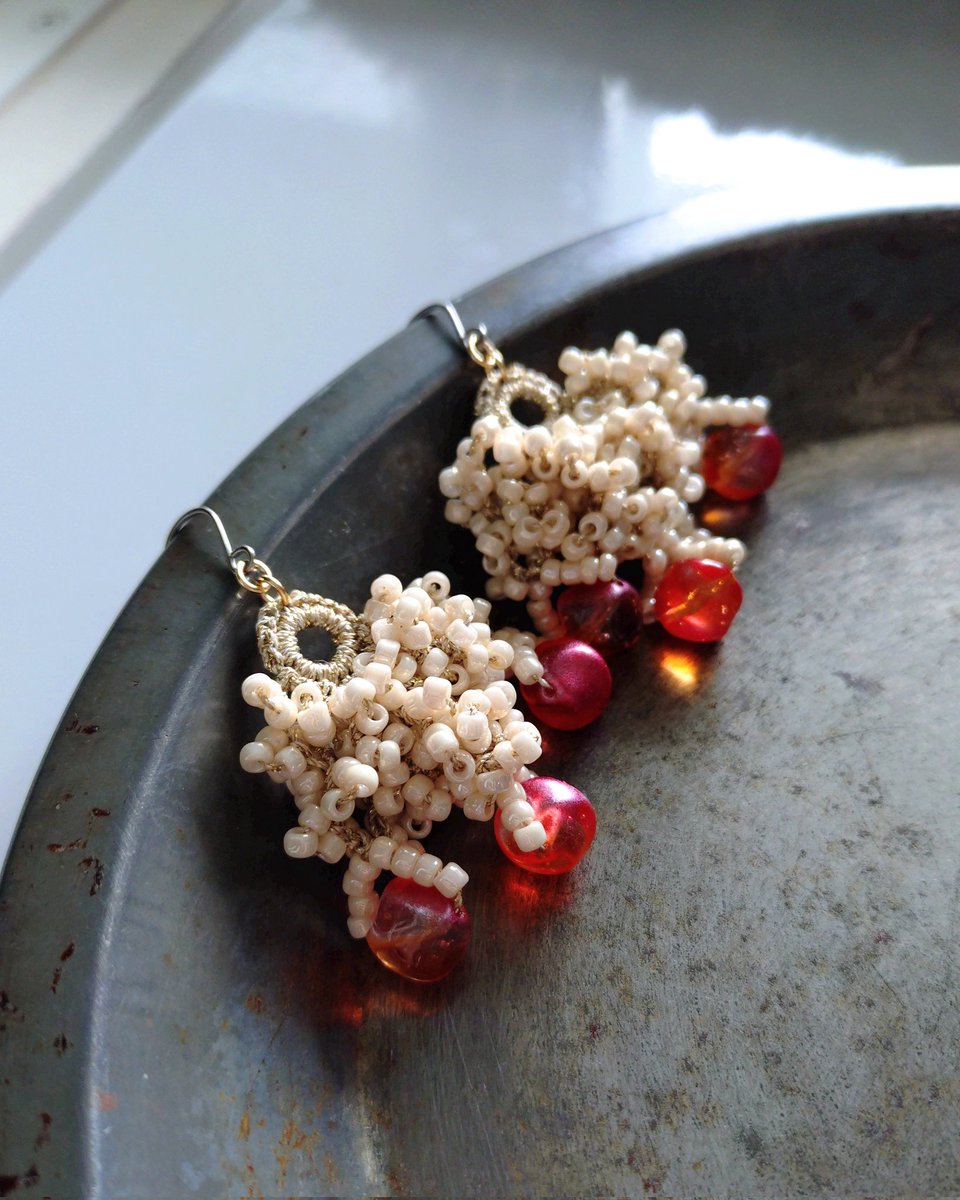 今日のピアス　#下北沢　#三叉灯