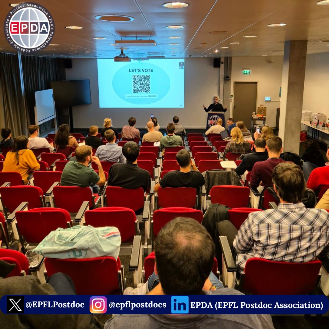 EPFL Postdoc Association (EPDA) tweet media