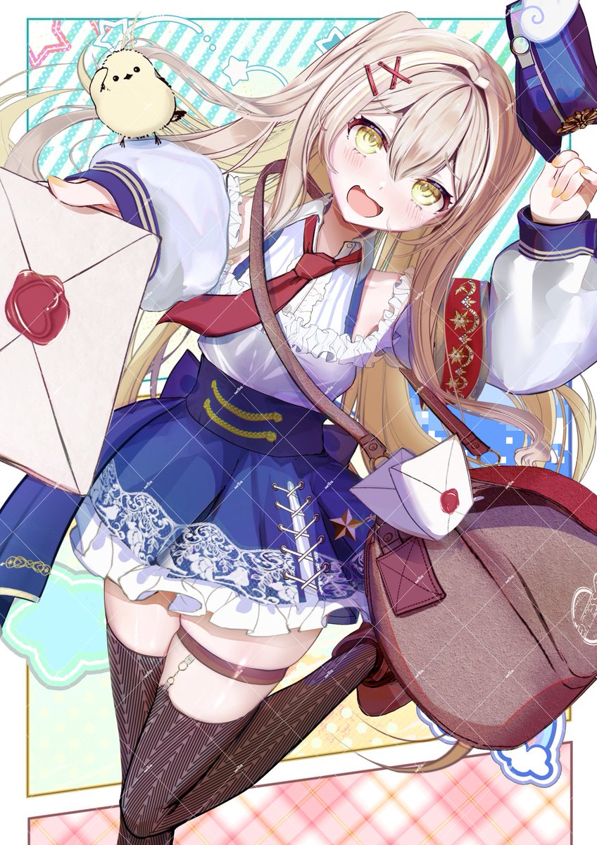 🐥💌 #一枚絵公開 🐥💌

*⋆꒰ঌ┈┈┈┈┈┈┈┈┈┈┈┈┈┈┈┈໒꒱⋆*

      ｢お手紙のお届けに参りましたっ❣️｣

*⋆꒰ঌ┈┈┈┈┈┈┈┈┈┈┈┈┈┈┈┈໒꒱⋆*
#めるばーと 
#IRIAMライバーさんと繋がりたい