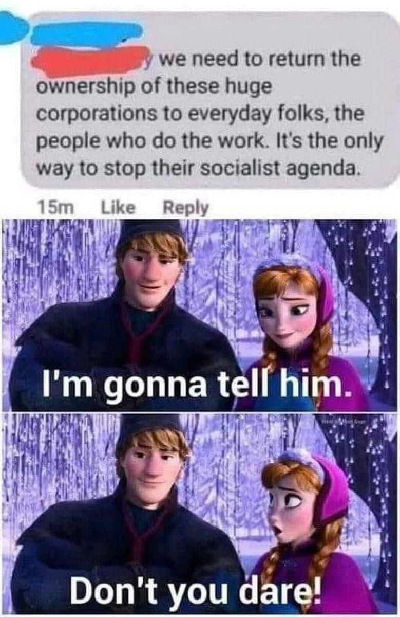 We need to seize the means of production to stop the corporate socialist agenda. #maga