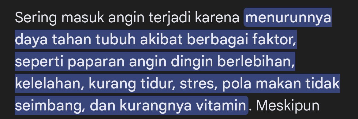 Teh manis panas satu mas.