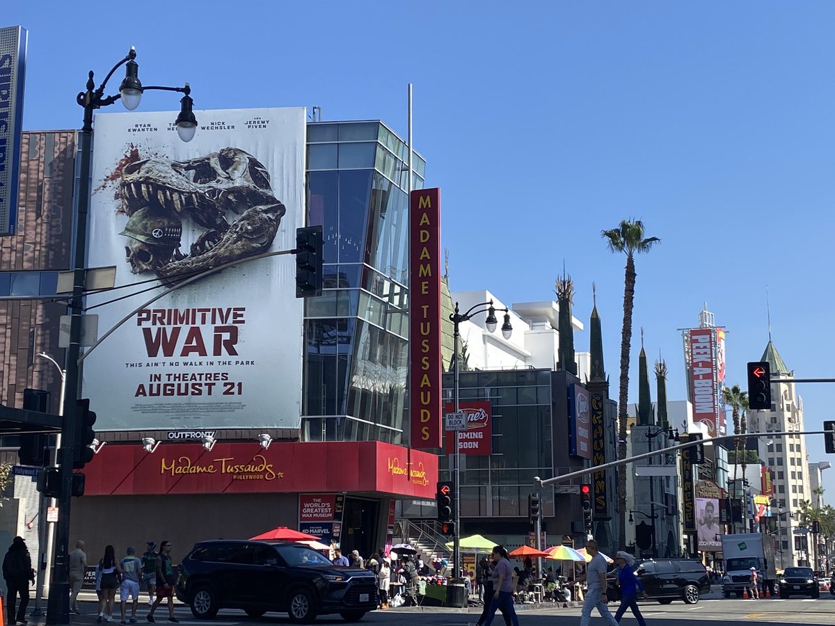 spartan_phoenix's tweet image. @primitivewar posters/ banners still on Hollywood Boulevard USA 🇺🇸 near the famous #TCLChineseTheatre @lukesparke ! They look fantastic! @AKyleW @fanpodnetwork @thelethalmullet #PrimitiveWar #LukeSparke