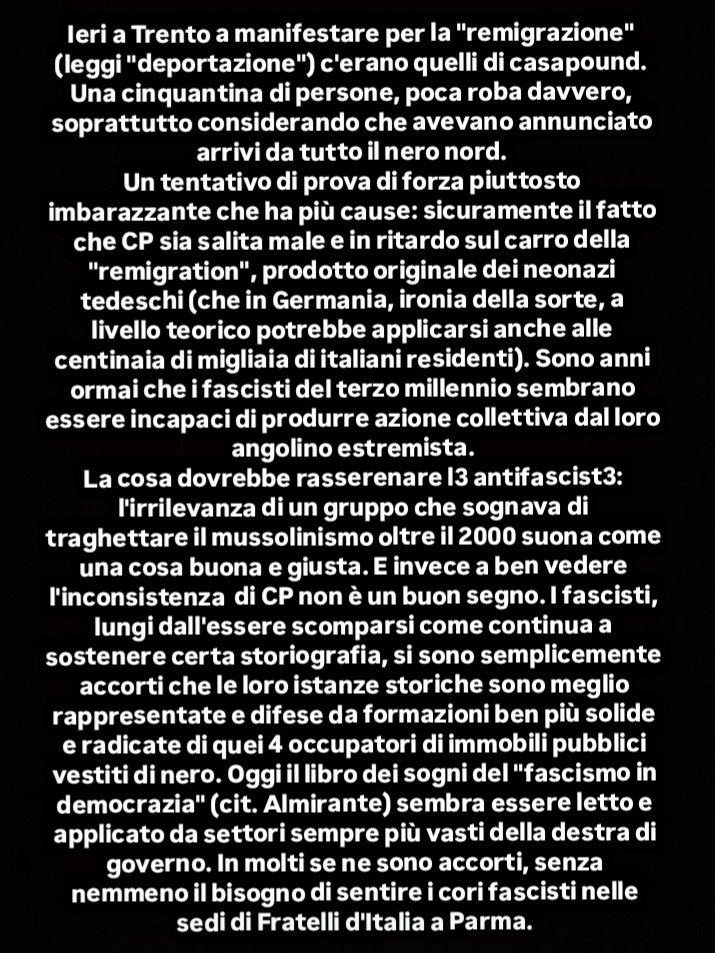 CasaPound non conta più niente. Purtroppo.