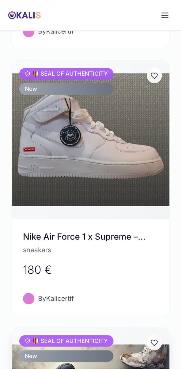 flipe220194's tweet image. Kalicertif guarantees that your purchases are not counterfeit. Don't get scammed again; buy and sell on Kalis.market ✅️
#kalicertif #Kalichain