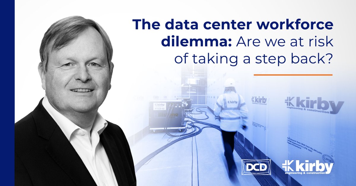 KirbyGroupEng's tweet photo. Kirby Group HR Director, Fergus Barry, recently spoke with @dcdnews about the data center workforce dilemma: Are we at risk of taking a step back?
https://t.co/tq7jPMsosQ
#DataCenters #DCD #AI #ReachYourPotential #LearningandDevelopment #PeopleFirst https://t.co/k5CwmAi4ho