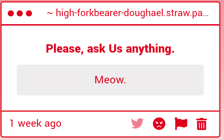 D0UGHAE1's tweet photo. ❝ Meow. ❞ https://t.co/RKBCRc3RZu https://t.co/XfmZ0GsyLE