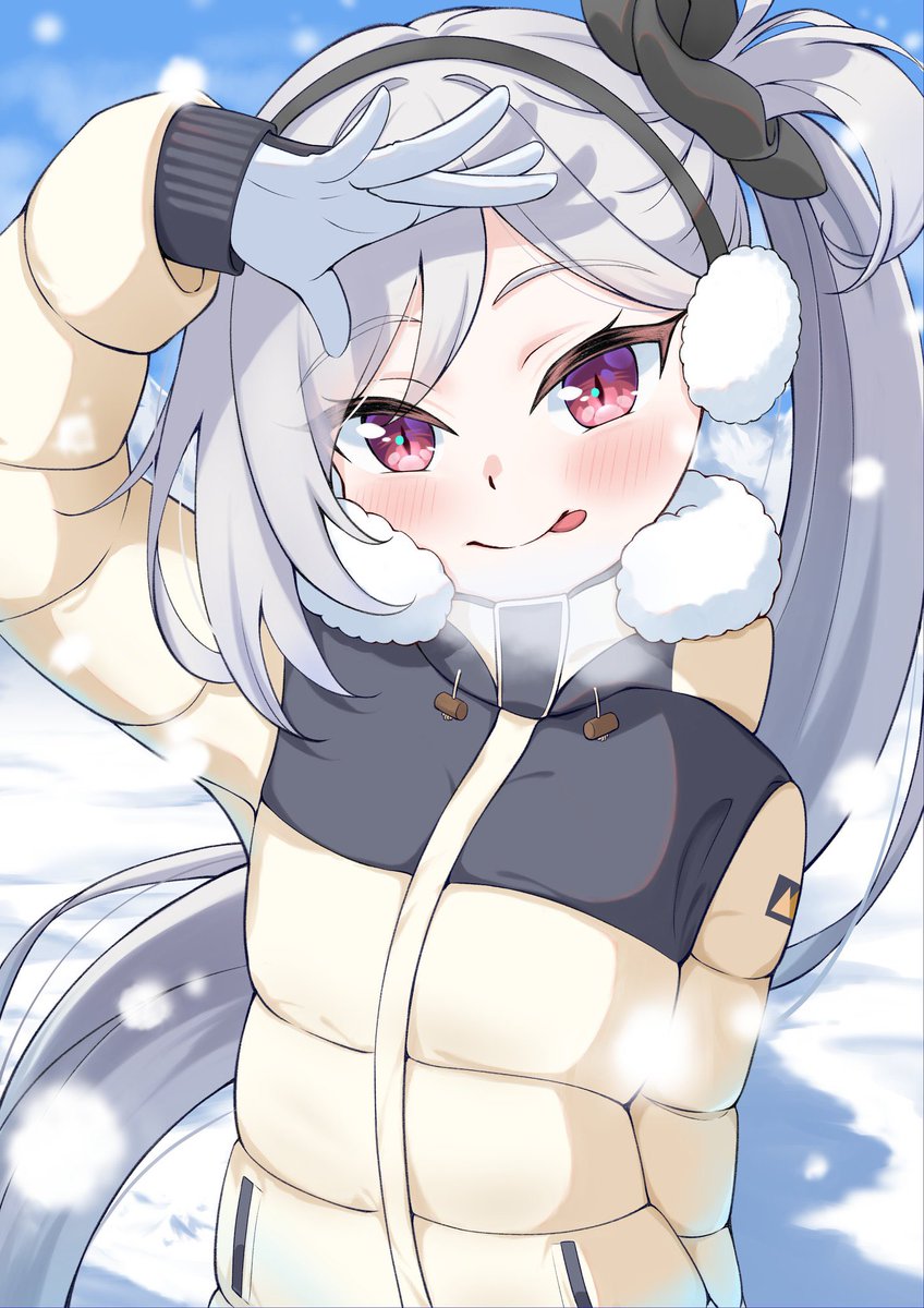 寒くなってきたのでモコモコのムツキ
#いい推しの日 #ブルアカ