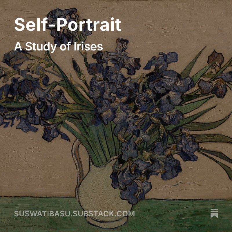 HowToBe247's tweet image. Inspired by Van Gogh’s Irises, painted during his time at Saint-Rémy. The poem reflects on the body as another kind of study.

CW: self-harm, mental health.

open.substack.com/pub/suswatibas…

#poetry #MentalHealthMatters