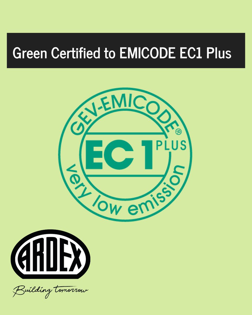 Looking to boost your project's efficiency without compromising on sustainability? 

ARDEX has the perfect solution with our high yield products! Take, for example, ARDEX X 77—our innovative, flexible tile and stone adhesive.

INFO: ardex.co.uk/product/ardex-…

#tiling #adhesive