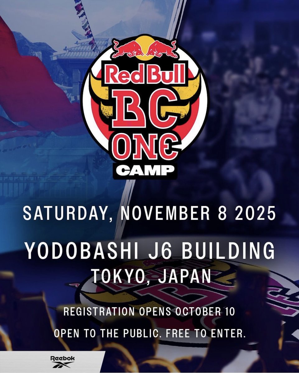 RedBull BC ONE CAMP <a href="/redbullbcone/">Red Bull BC One</a> 11/8(sat) Novel Nextus Showcase at room 2 "DOJO" 7:30pm-9:00pm in Harajuku!

今年11/9に両国国技館で行われるBC ONE FINALの前日にノーベルでショー出演します！原宿なのでぜひ観に来てください。12名で新ネタです！入場無料みたいです。