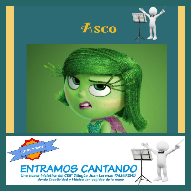 ColeNSVillar's tweet photo. Música en El Villar 🎼
#ENTRAMOSCANTANDO
Para el mes de noviembre se ha seleccionado una emoción controvertida: el ASCO. 🤢
https://t.co/8p07zHuYE4
#EducaConMúsica #NosImportalamúsica #proyectointercentros #entramoscantando #musicayemociones @Entramscantando @CrisFagot https://t.co/PpXWeul8l7