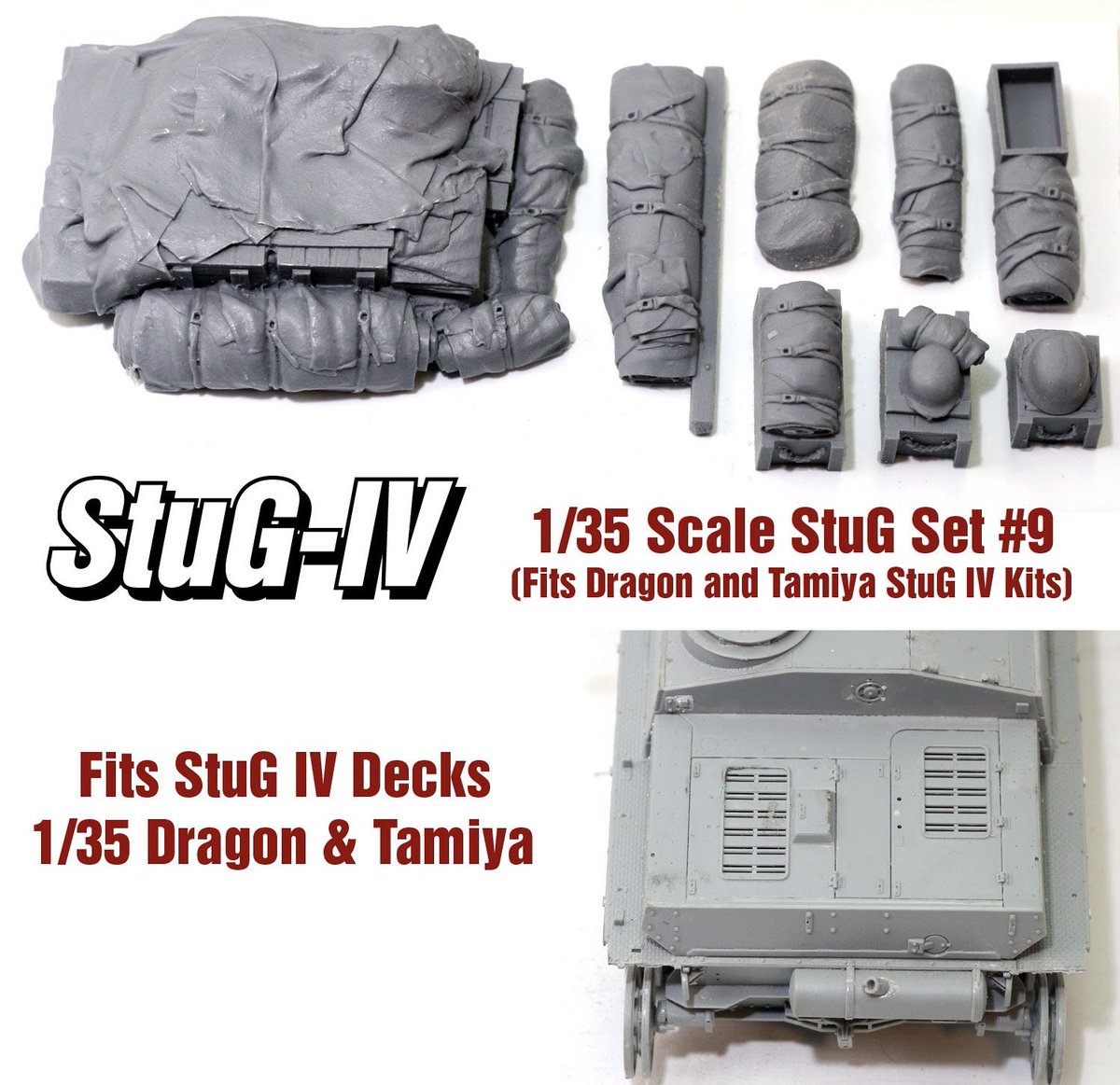 205Hobbies's tweet photo. 「StuG IVのデッキ、少し物足りない…?」
そんなあなたの“相棒”が、この Value Gear StuG IV Set #9。
1/35 Tamiya & Dragon StuG IV にぴったりフィット。
レジン製の高精細ディテールで、“使い込まれた雰囲気”をプラス。
国内在庫/迅速発送 🇯🇵
#模型 #AFV #StuG #ValueGear #205Hobbies
👉 https://t.co/x51PB4OEOL