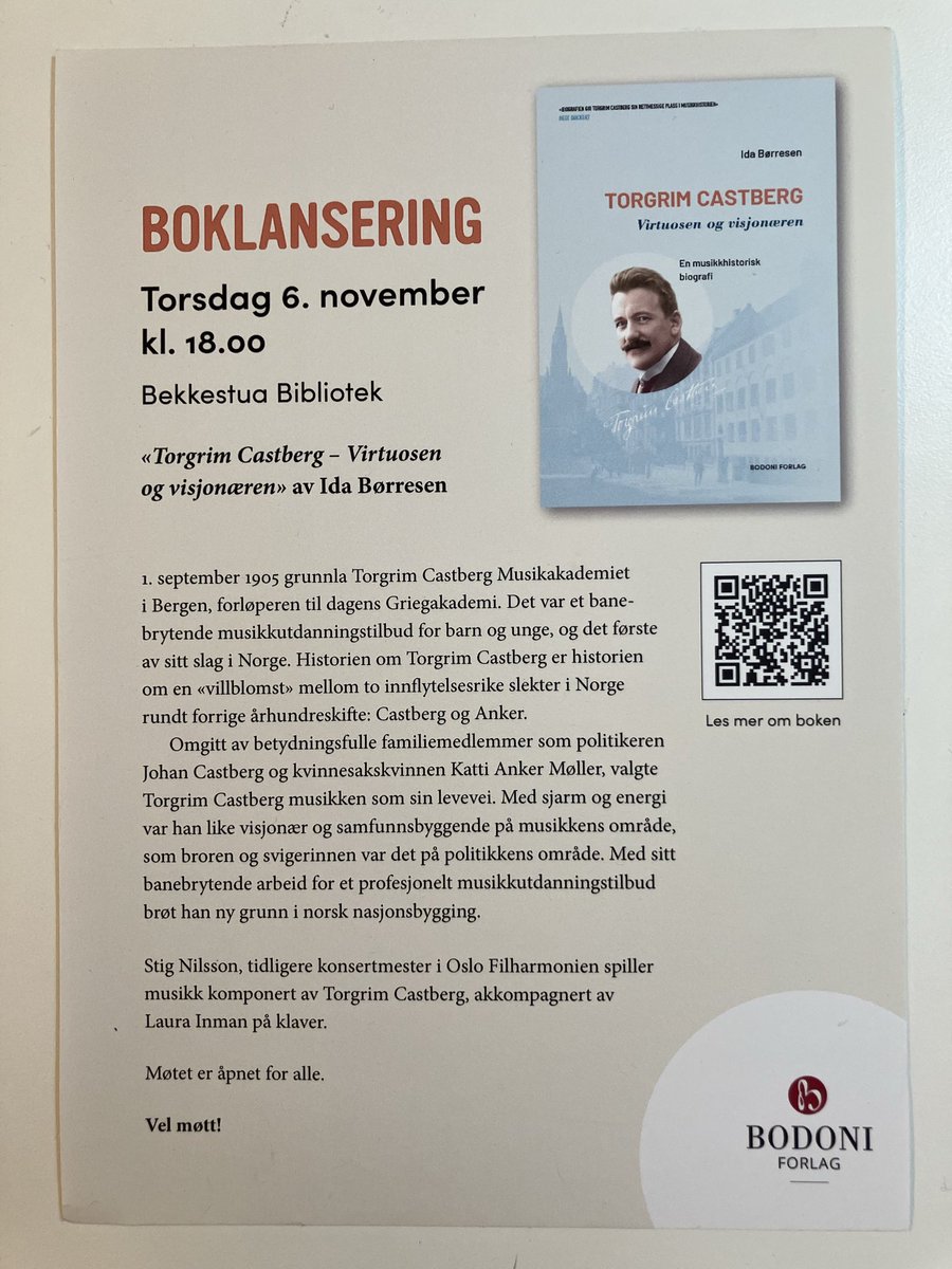 Straks klar for boklansering! Kommer du?