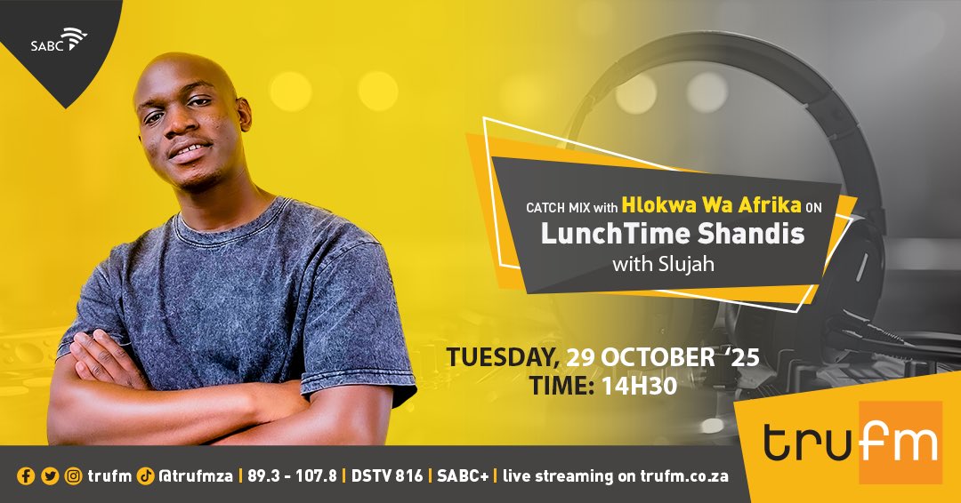 trufm's tweet photo. #AfroTechmix by Hlokwa wa Afrika 

#LunchTimeShandis #ItsToooomuuuuch 💃🏿💃🏿 https://t.co/bOy9QYnmhk