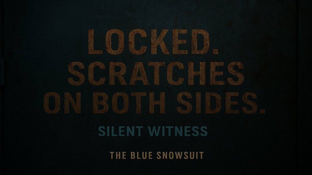 The sun rose.
He pinned her down beside the gray wall.
I saw everything.

Silent Witness is A Thriller-in-Verse from The Blue Snowsuit open.substack.com/pub/thebluesno…

If you were me, would you stop him?
#Thriller #thrillerbooks #Poetry #TheBlueSnowsuit #PsychologicalThriller #canlit