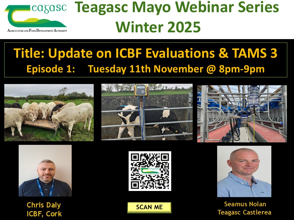 Check out our speakers for episode 1 of our new webinar series starting on Tuesday 11th November at 8pm. Register on the following link. 
<a href="/HerdPlus/">ICBF</a> <a href="/teagasc/">Teagasc</a> 

us02web.zoom.us/webinar/regist…