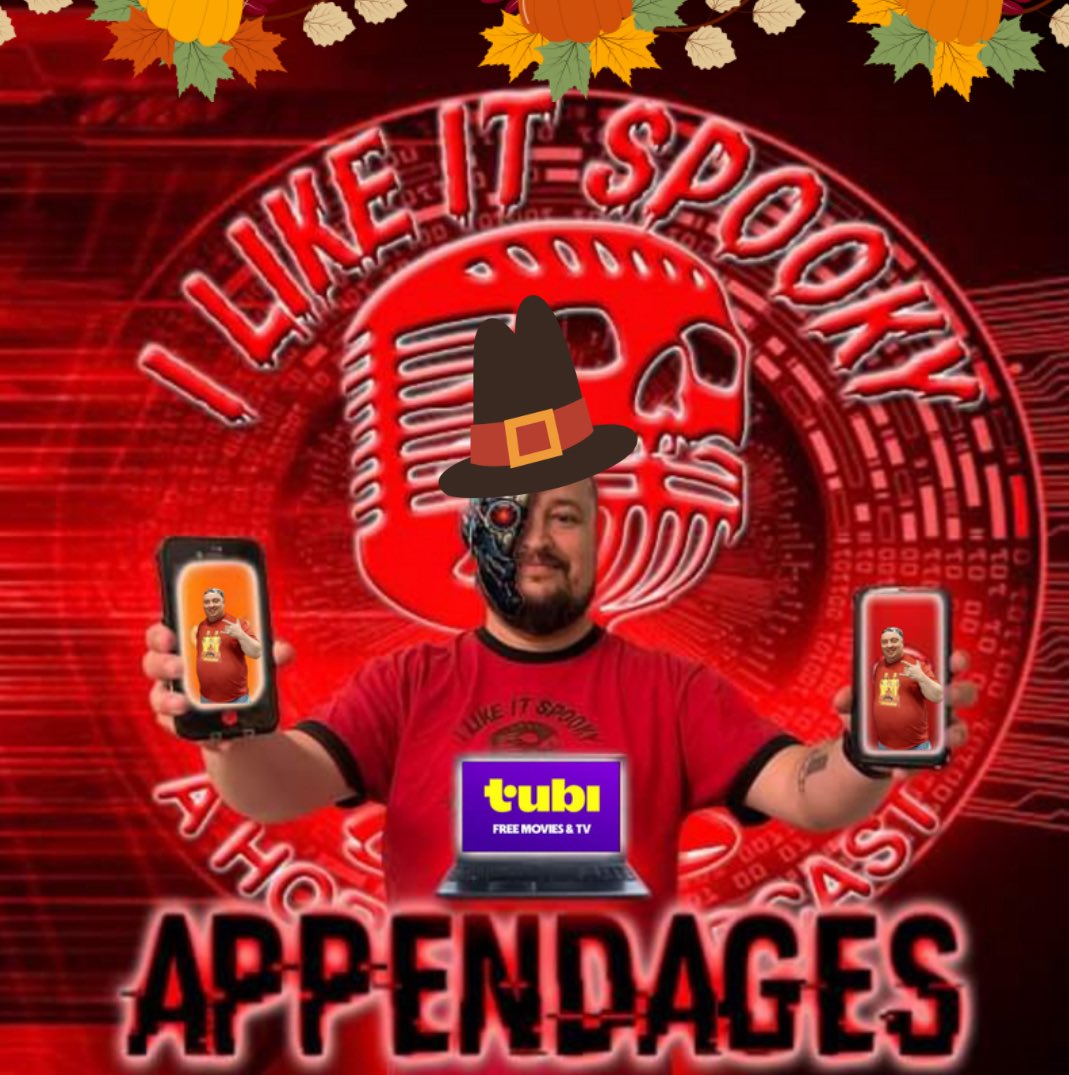 Welcome to the November 2025 edition of Appendage's from Tubi. Join Brian &amp; Rod as they share some of the amazing Free movies streaming on the Tubi App just in time for Thanksgiving. <a href="/Tubi/">Tubi</a> 

Listen at the link below or wherever you get your podcasts.

open.spotify.com/episode/3RQazi…