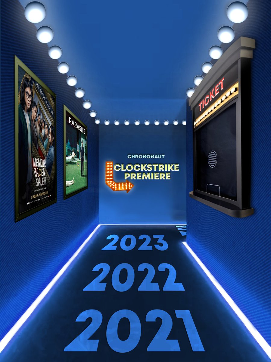 󠁽󠀮󠀮󠀠󠀠
..  ☾. When the clock strikes, the reel stirs to life. Light spills through forgotten frames, opening a passage between time and story. Welcome to the 𝐂𝐥𝐨𝐜𝐤𝐬𝐭𝐫𝐢𝐤𝐞 𝐏𝐫𝐞𝐦𝐢𝐞𝐫𝐞, where you don’t just watch the film, but you travel through it.
󠁽󠀮󠀮󠀠󠀠