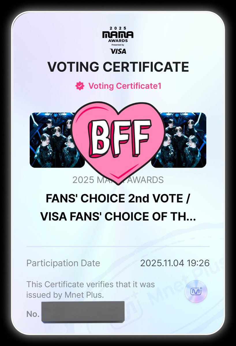 soobiebby_'s tweet image. TXT di 11 loh, please vote sekarang🥲

I Vote #tomorrowxtogether for Worldwide Fans Choice #2025MAMAVOTE