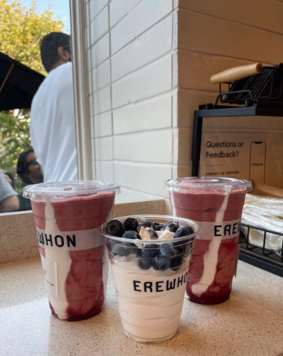 Mari__e___'s tweet photo. Bought three milkshakes at once — anyone wanna try? (They’re seriously delicious!) 😋🥤 #milkshakelover  #sweettooth #goodvibes https://t.co/QR4GeTq0Tg
