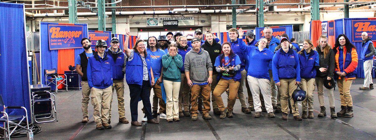 Welcome to Day 2 of the Standardbred Horse Sale!  We sold 34 yearlings yesterday with an average just over $152,000.  Our amazing crew is working hard to get our Tuesday yearlings ready, but took a few minutes to out for a quick photo op.  Sale starts at 10:00 AM.