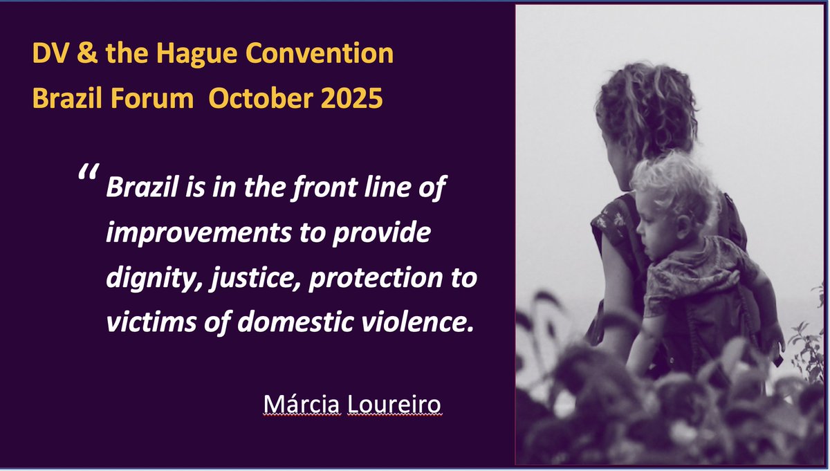 FiLiAHagueMums's tweet image. Thanks to our Brazilian colleagues for their commitment to the safety of DV victims caught up in the #HagueConvention. 
Your presentations were the highlight of the #HagueDVForum.
@maragabrilli
@EuropaRevibra
@BarnettAdrienne
@equalitynow
@FiLiA_charity
@DrProudman
@DrEmmaKatz