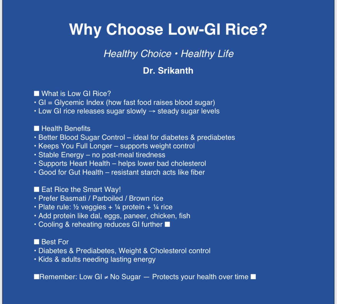 srikant09214163's tweet image. #HealthyEating 
#Rice
#GlycemicIndex 

డాక్టర్ల మాట
సద్దన్నం బాట
*********
అన్నం వేడిగా లేదని మీ భార్యలు తల్లులపై రంకెలు వేస్తూ ఒంటి కాలిపై లేస్తున్నారా . ఇక ఆ పని మానుకోండి. 
వేడి వేడి అన్నం తినడం అందరికీ ఇష్టమే . కానీ అన్నం వేడిగా కాకుండా చల్లారిన తర్వాత తినడం మంచిది.
చల్లారిన…