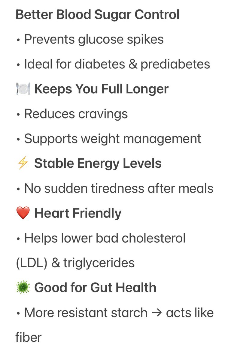 srikant09214163's tweet image. #HealthyEating 
#Rice
#GlycemicIndex 

డాక్టర్ల మాట
సద్దన్నం బాట
*********
అన్నం వేడిగా లేదని మీ భార్యలు తల్లులపై రంకెలు వేస్తూ ఒంటి కాలిపై లేస్తున్నారా . ఇక ఆ పని మానుకోండి. 
వేడి వేడి అన్నం తినడం అందరికీ ఇష్టమే . కానీ అన్నం వేడిగా కాకుండా చల్లారిన తర్వాత తినడం మంచిది.
చల్లారిన…