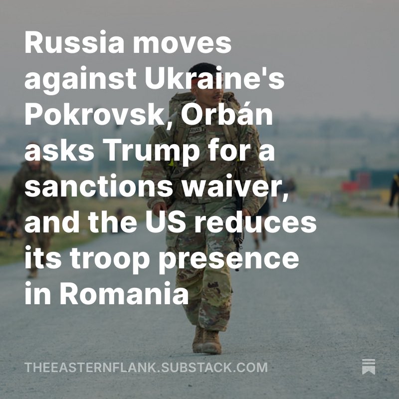 My latest news roundup from yesterday analyzing the most important events from last week, along with under-covered stories like Latvia’s vote to withdraw from the Istanbul Convention on protecting women and Serbia’s promise to hold early elections. The link is in the next post ⬇️